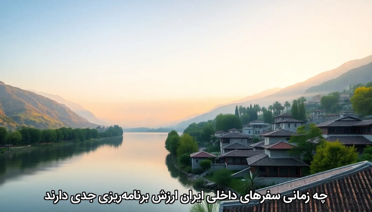 چه زمانی سفرهای داخلی ایران ارزش برنامه‌ریزی جدی دارند