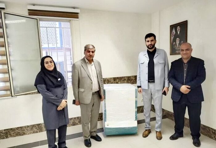اهدای دستگاه ۲ میلیارد ریالی خیر به بیمارستان هشتگرد