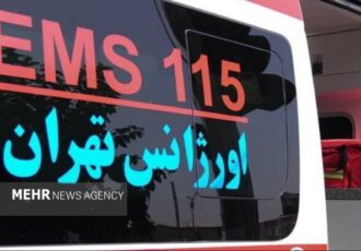 برخورد خودروی پراید با مانع در اتوبان الغدیر ۸ نفر مصدوم برجای گذاشت