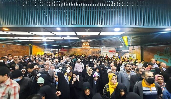 رکورد مترو تهران در جابه‌جایی ۱۴.۶ میلیون مسافر