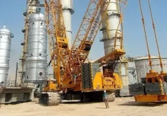 دو غول ۴۵۰ تنی در پتروشیمی لاوان / جزئیات یک عملیات سنگین صنعتی